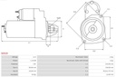Motor de arranque AS-PL S0319