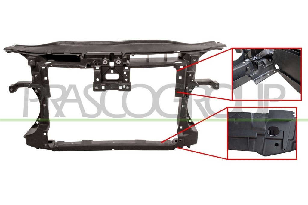 Revestimiento frontal (calandra) PRASCO VG0553210