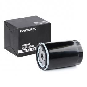 Filtro de aceite del motor Ridex ALTEA, OCTAVIA, AUDI ALT, ALZ, APU, ARM, AWT, BGU, BSE, BSF