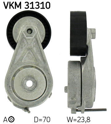 [VKM31310] Brazo tensor de la correa auxiliar VKM 31310