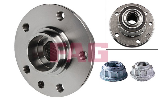 [713610760] Rodamiento de rueda trasero FAG 713 6107 60