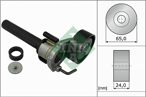 [534042210] Brazo tensor de la correa auxiliar INA  534 0422 10