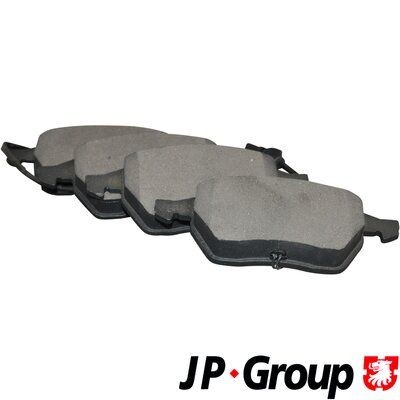 Pastillas de freno delanteras JP GROUP 1163602510